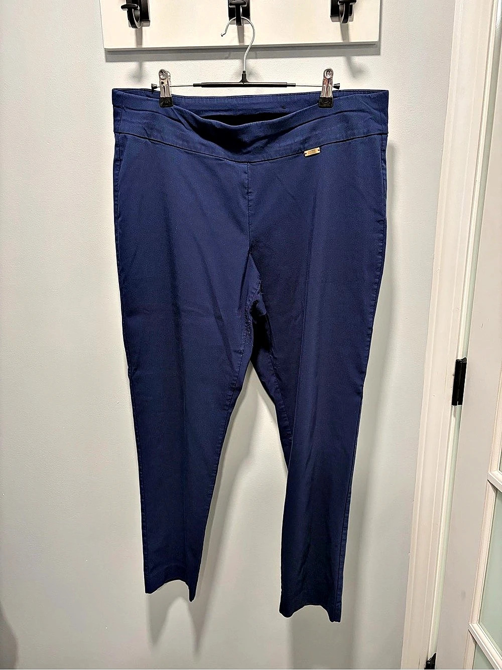 INC International Concepts Women's Blue Trousers Size 16W